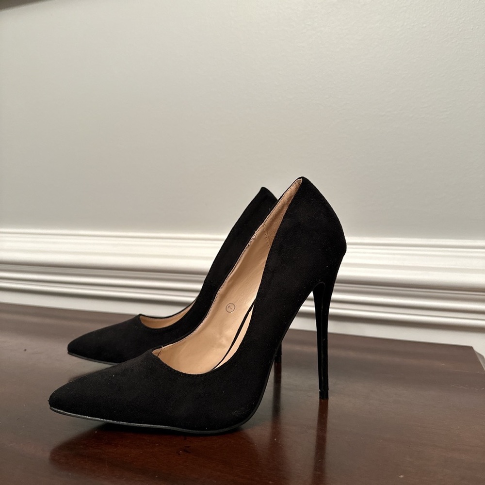 PLT Black Heels